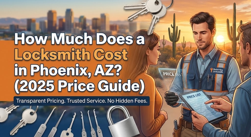 How Much Does a Locksmith Cost in Phoenix, AZ?