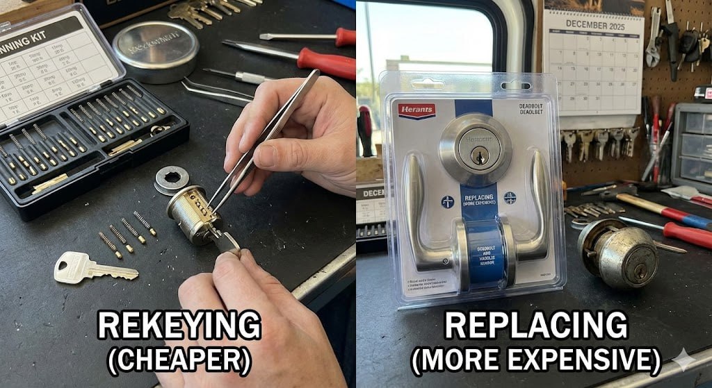 Is It Cheaper to Rekey or Replace Locks in Phoenix, Arizona?